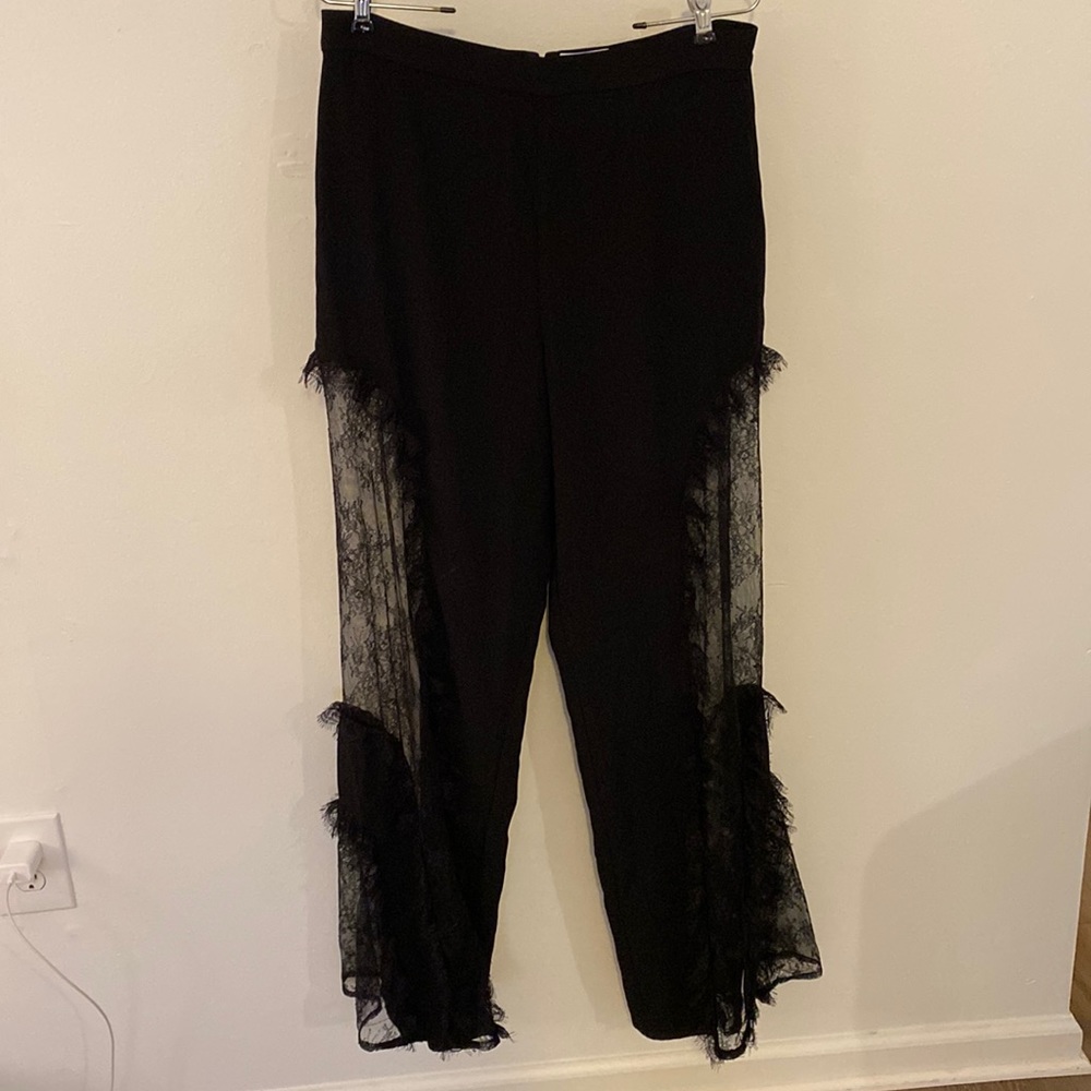 Omens Wide Led Lace Pants
